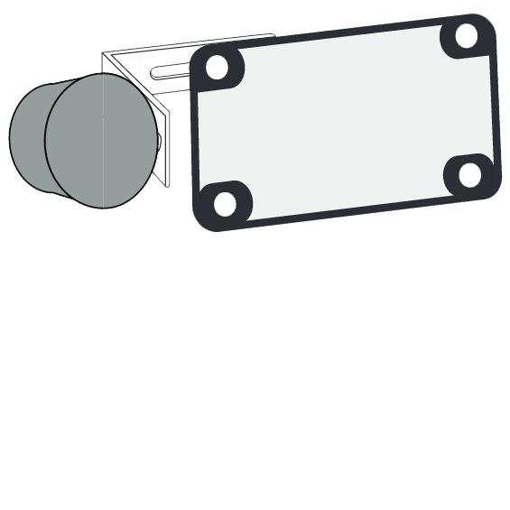 Harley Davidson License Plate Bracket