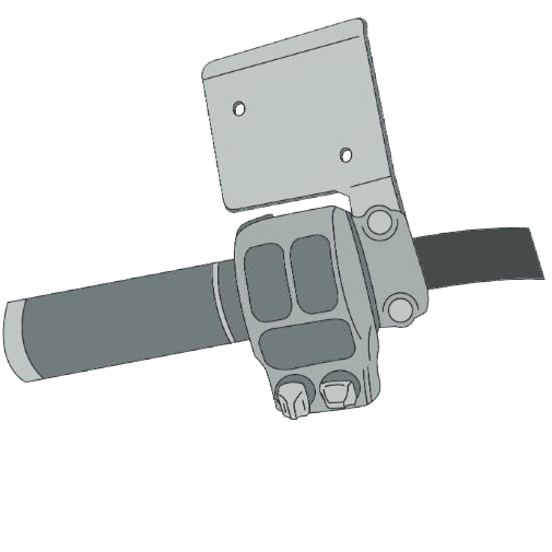 Harley Davidson Remote Bracket